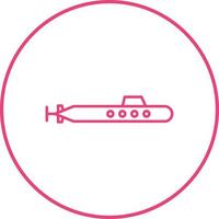 Submarine Vector Icon