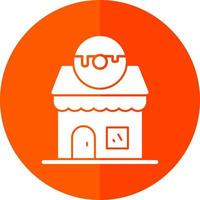 Donut Shop Vector Icon Design