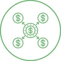 Distribution Vector Icon