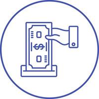 Deposit Vector Icon