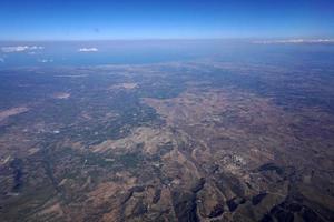 sicilia catania etna volcán vista aérea foto