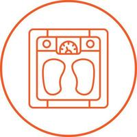 Weighing Scale Vector Icon