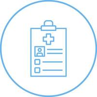 Medical Record Vector Icon