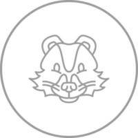 Skunk Vector Icon