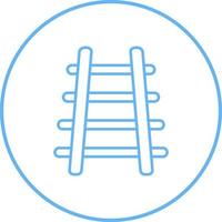 Train Tracks Vector Icon