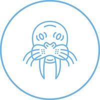 Walrus Vector Icon