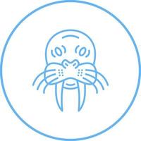 Walrus Vector Icon