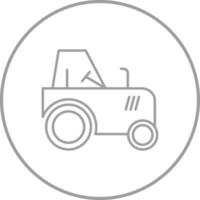 icono de vector de tractor