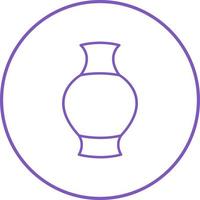 Antique Jar Vector Icon