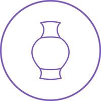 Antique Jar Vector Icon