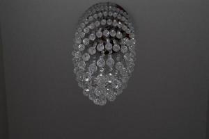 crystal ball chandelier photo