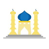 mezquita íconos logo ilustración vector