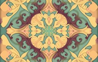 flor mandala sin costura modelo pastel tono. resumen gráfico tela línea moderno elegante mínimo Clásico retro estilo. diseño para textura textil impresión Arte diseño antecedentes fondo de pantalla fondo. vector