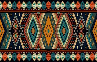 Ethnic seamless fabric pattern. Abstract traditional folk antique vintage retro graphic line. Fabric textile vector illustration ornate elegant luxury style. Art print for clothing, background.