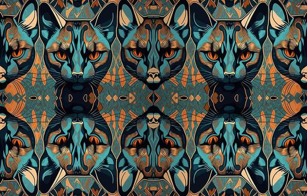 Cat Face Vector Art, Icons, and Graphics for Free Download