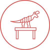 Bones Exhibit Vector Icon