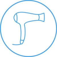 Hair Dryer Vector Icon