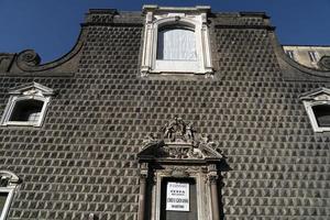 naples santa chiara place old town street photo