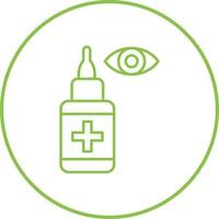 Eye Drop Vector Icon