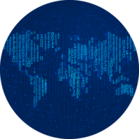 globe de technologie moderne png