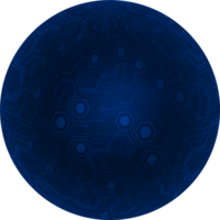 globe de technologie moderne png