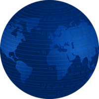 globe de technologie moderne png