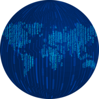 globe de technologie moderne png