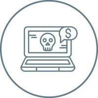 Online Fraud Vector Icon