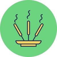 Incense Stick Vector Icon