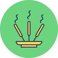 Incense Stick Vector Icon