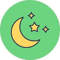 Moon Vector Icon