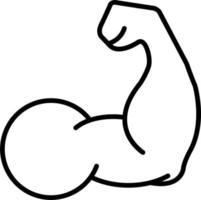 Arm Biceps Vector Icon