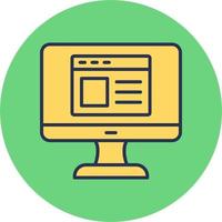 Blogging Vector Icon