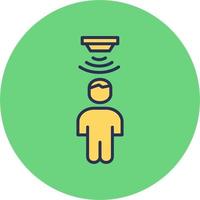 Motion Sensor Vector Icon