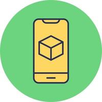 Augmented Reality Vector Icon
