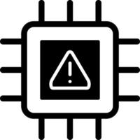 UPC advertencia vector icono