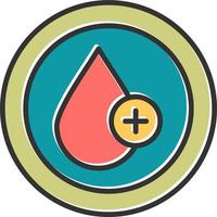 Blood Drop Vector Icon