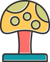 Mushroom Vector Icon