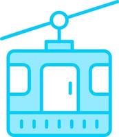 Cable Car Cabin Vector Icon