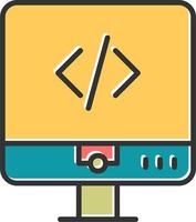 Coding Vector Icon