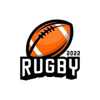 RUGBY BALL VECTOR.eps vector