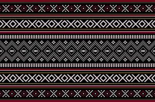 Traditional Sadu Weaving Arabian Middle Eastern Rug Pattern vector