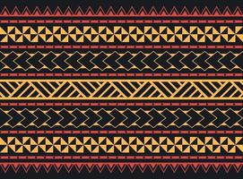Polynesian mexican samoan aztec ethnic colorful tribal pattern for background, tablecloth, carpet, wallpaper, wrapping, fabric, batik vector