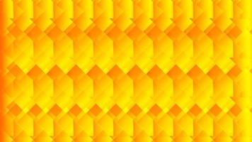 resumen antecedentes con hexágono textura. degradado, moderno y vistoso concepto. amarillo y naranja. usado para fondo, fondo de pantalla, bandera o decoración vector