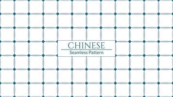 Hong Kong nostalgic style pattern. Vector seamless Hong Kong traditional vintage pattern style floor textured background.