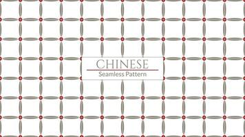 Hong Kong nostalgic style pattern. Vector seamless Hong Kong traditional vintage pattern style floor textured background.