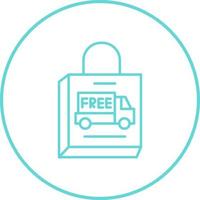 Free Home Delivery Vector Icon