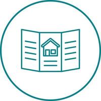 Brochure Vector Icon