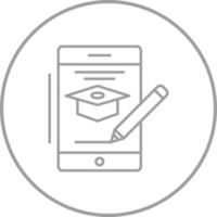 Online Course Vector Icon