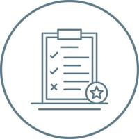 Task List Vector Icon